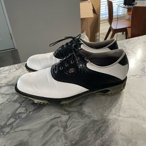 Rare footjoy men’s dryjoy golf shoes spikes 11